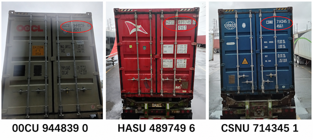 Container Number Recognition